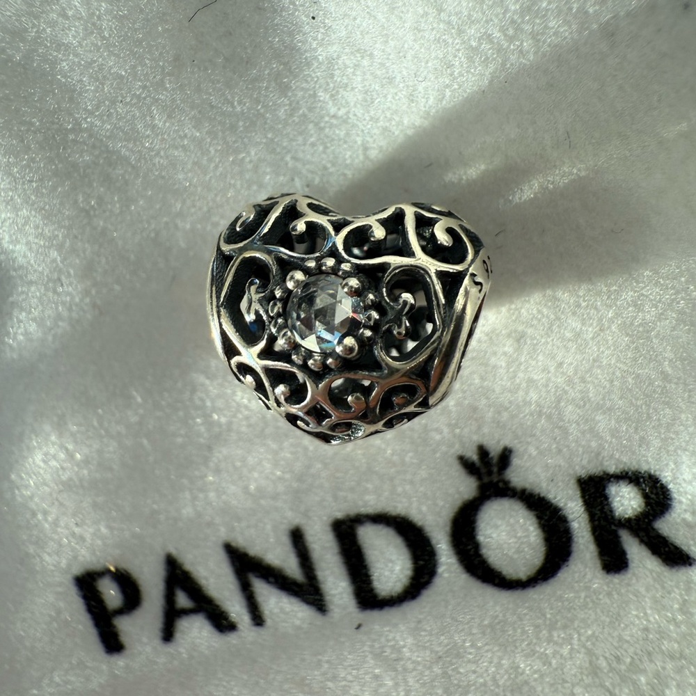 Pandora heart charm
